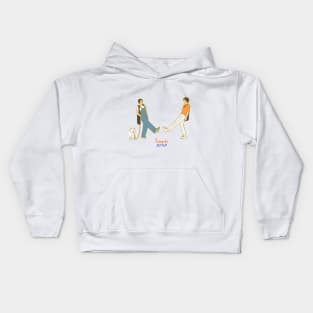 Summer Strike K-Drama Art Kids Hoodie